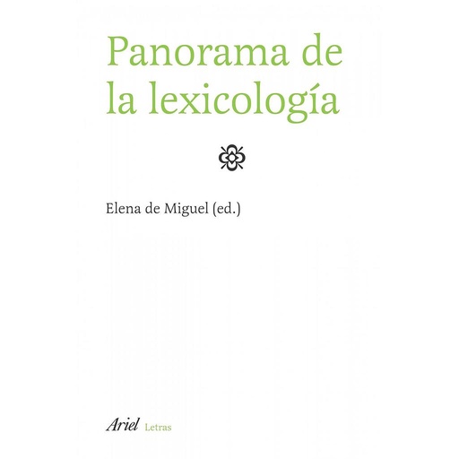 [9788434482791] Panorama de lexicología