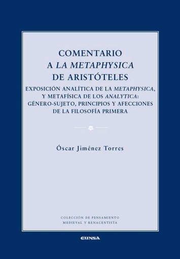 [9788431332044] Comentario a la Metaphysica de Aristóteles