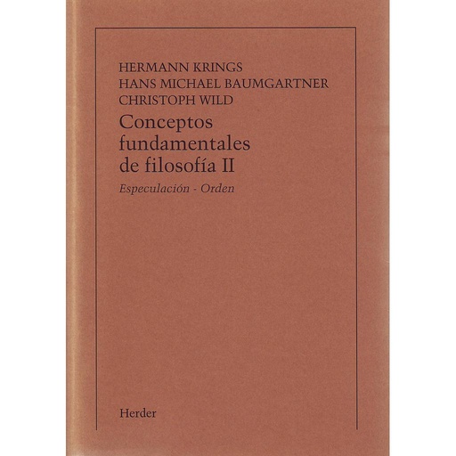 [9788425407185] Conceptos fundamentales de filosofia, Tomo II