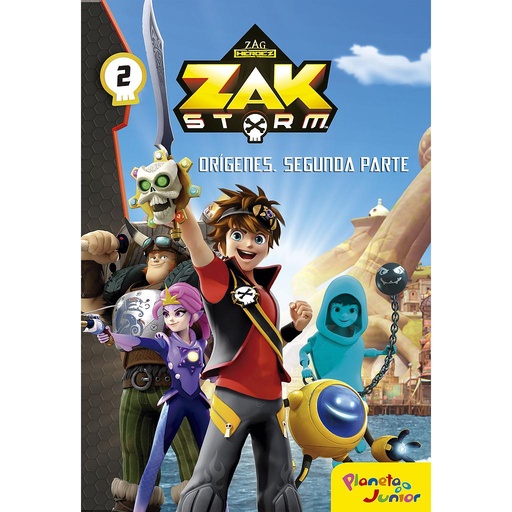 [9788408183341] Zak Storm. Orígenes. Segunda parte