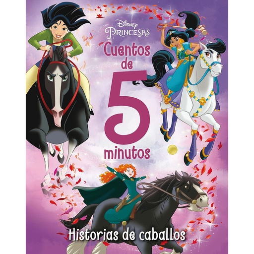 [9788418940675] Princesas. Cuentos de 5 minutos. Historias de caballos