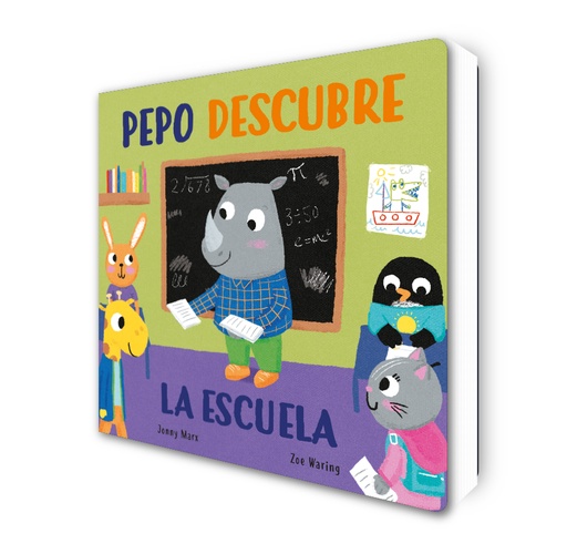 [9788448856038] Pepo descubre la escuela (Abre y descubre)