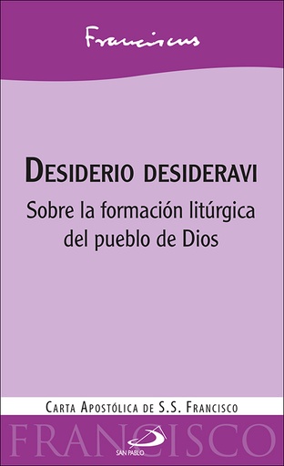 [9788428567053] Desiderio desideravi