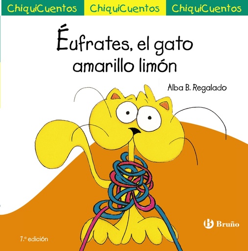 [9788469667866] ChiquiCuento 22. Éufrates, el gato amarillo limón