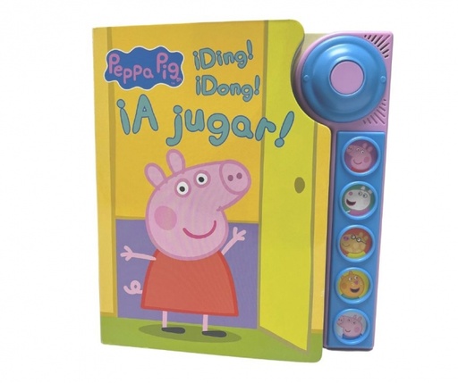 [9788448860929] Peppa Pig. Libro con sonidos - ¡Ding! ¡Dong! ¡A jugar!