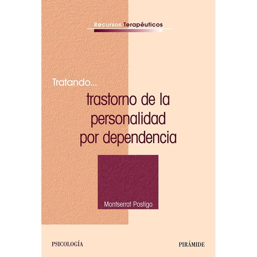 [9788436822632] Tratando...trastorno de la personalidad por dependencia