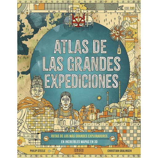 [9788414030561] Atlas de las grandes expediciones