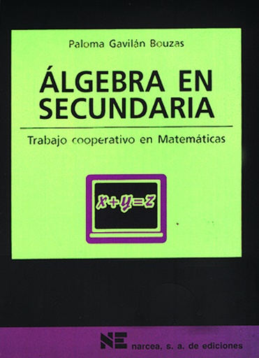 [9788427714588] Álgebra en secundaria