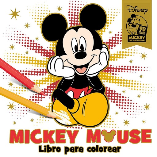 [9788416917983] Mickey Mouse. Libro para colorear. Especial 90 aniversario