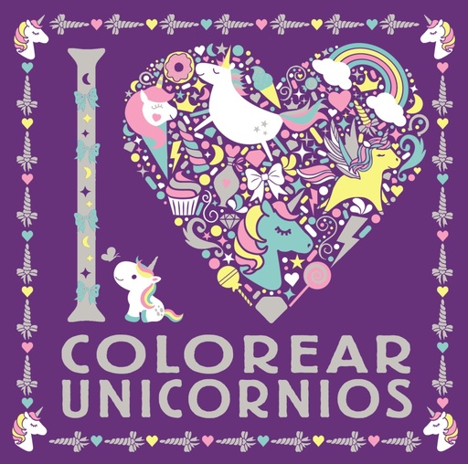 [9788469626306] I LOVE colorear unicornios