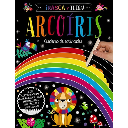 [9788469666579] ¡Rasca y juega! Arcoíris