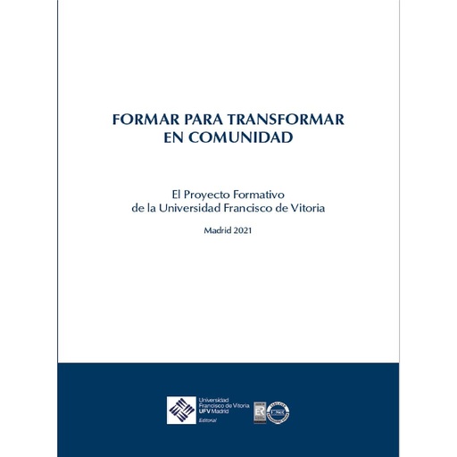 [9788418360862] Formar para transformar en comunidad