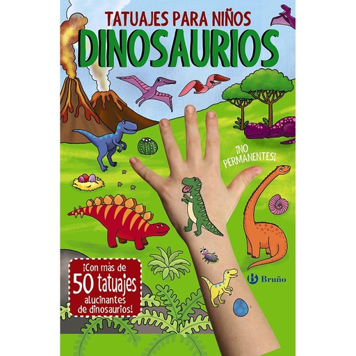 [9788469667651] Tatuajes para niños. Dinosaurios
