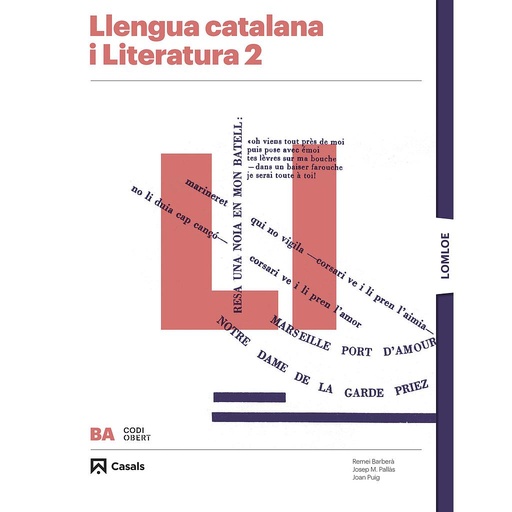 Llengua catalana i Literatura 2 BA