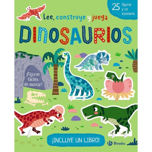 [9788469641361] Lee, construye y juega. Dinosaurios