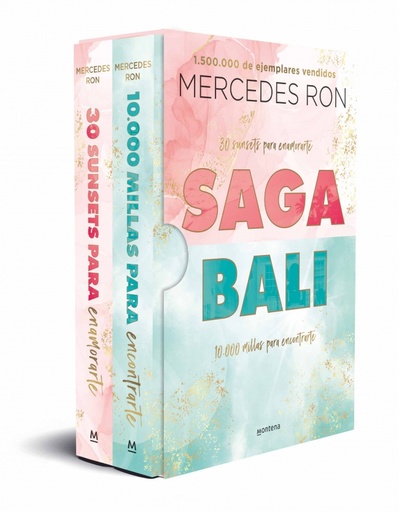 [9788419848215] Estuche Saga Bali: 30 Sunsets para enamorarte | 10.000 millas para encontrarte (Bali)