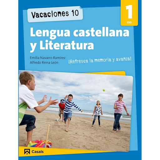 [9788421853238] Vacaciones 10. Lengua castellana y Literatura 1 ESO