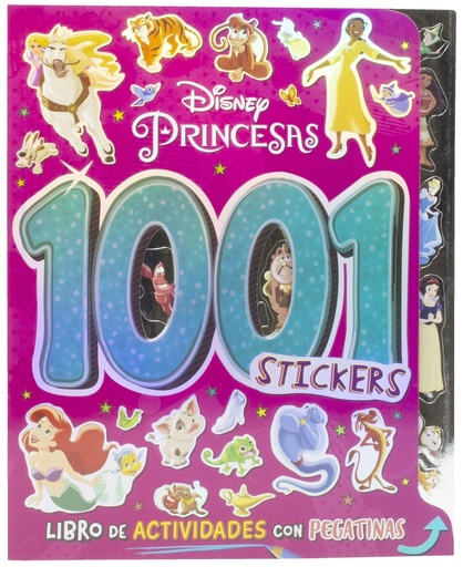 Princesas. 1001 stickers