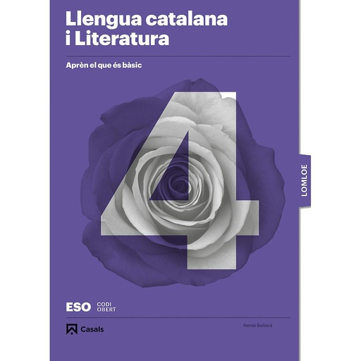 Aprèn el que és bàsic- Llengua catalana i Literatura 4 ESO. LOMLOE