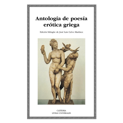 [9788437625690] Antología de poesía erótica griega