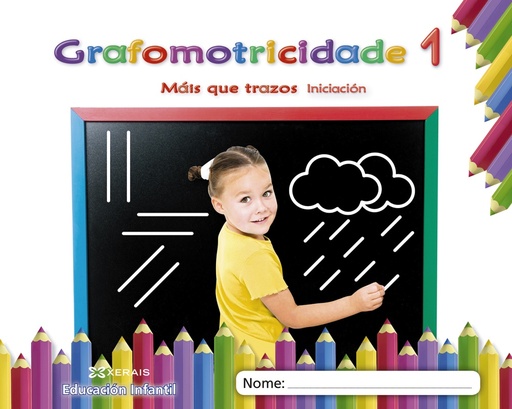 [9788491215165] Máis que trazos. Grafomotricidade 1. Iniciación (2019)