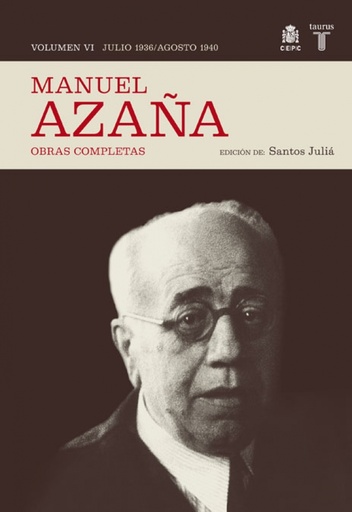 [9788430607525] Obras completas. Volumen VI (julio 1936 / agosto 1940)