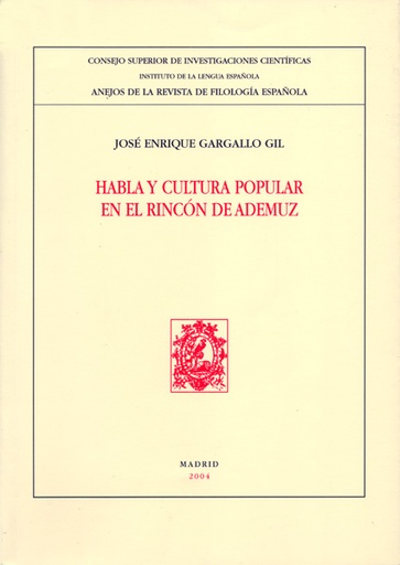 [11105] Habla y cultura popular en el Rincón de Ademuz