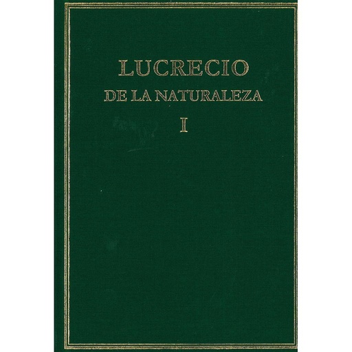 [12788] De la naturaleza. Vol. I. Libros I-III