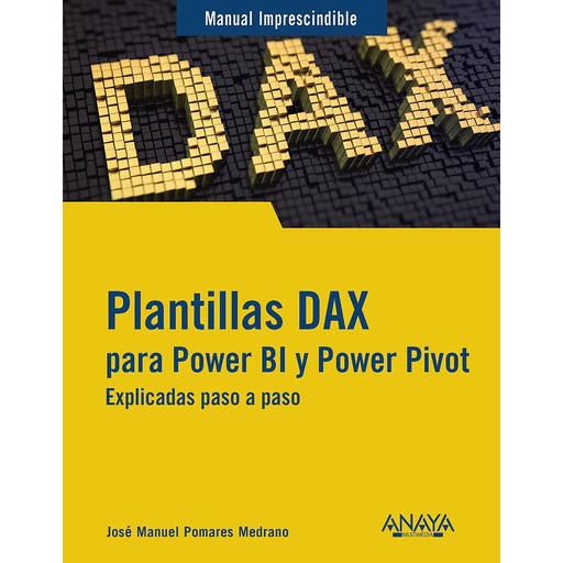 [9788441550339] Plantillas DAX para Power BI y Power Pivot