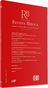 [9770034707015] Revista Bíblica 2019/3-4 - Año 81