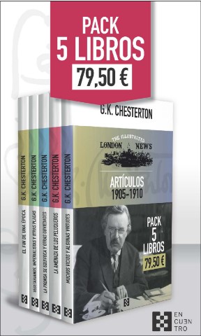 [9788413398075] ARTÍCULOS CHESTERTON (PACK 5 LIBROS)