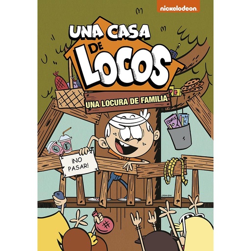 [9788448853181] Una casa de locos. Cómic 4 - Una locura de familia