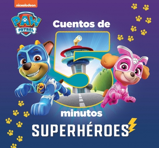 [9788448863906] Paw Patrol | Patrulla Canina. Recopilatorio de cuentos - Cuentos de 5 minutos. Superhéroes