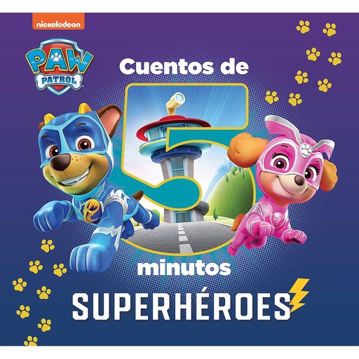 [9788448863906] Paw Patrol | Patrulla Canina. Recopilatorio de cuentos - Cuentos de 5 minutos. Superhéroes