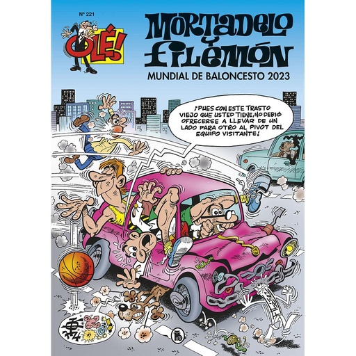 Mundial de baloncesto 2023 (Olé! Mortadelo 221)