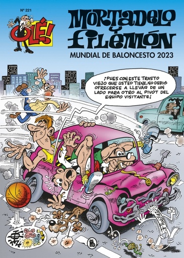 Mundial de baloncesto 2023 (Olé! Mortadelo 221)