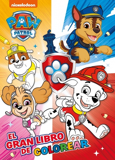 [9788448865764] Paw Patrol | Patrulla Canina. Actividades - El gran libro de colorear