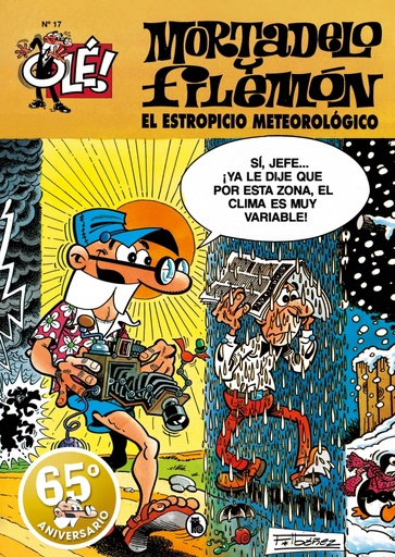 [9788402427144] Mortadelo y Filemón. El estropicio meteorológico (Olé! Mortadelo 17)