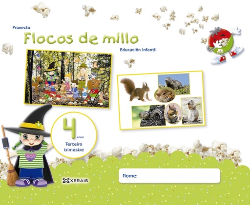 [9788491213482] Flocos de millo 4 anos. Terceiro Trimestre