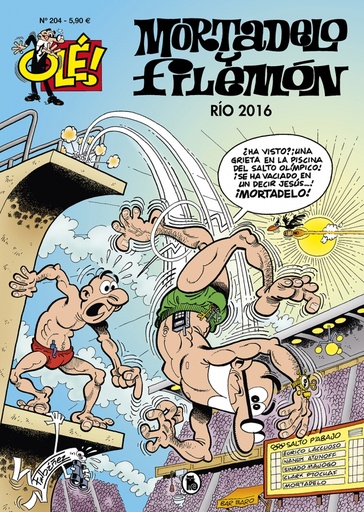 [9788402425560] Mortadelo y Filemón. Río 2016 (Olé! Mortadelo 204)