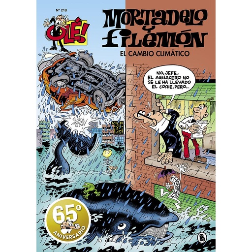 [9788402425218] Mortadelo y Filemón. El cambio climático (Olé! Mortadelo 218)