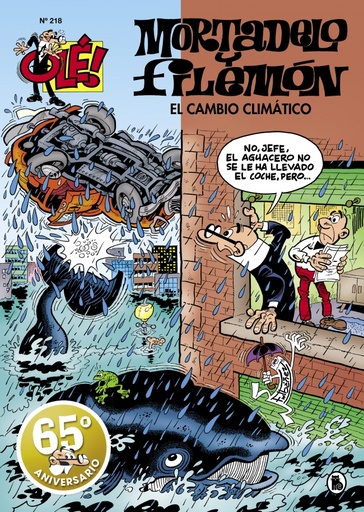 [9788402425218] Mortadelo y Filemón. El cambio climático (Olé! Mortadelo 218)