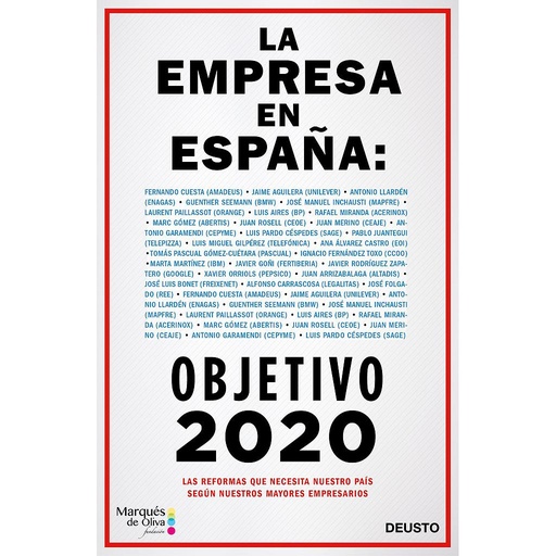 [9788423426508] La empresa en España: objetivo 2020