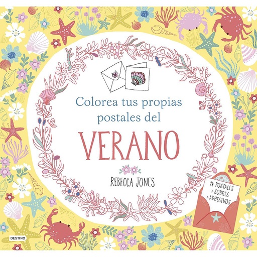 [9788408172314] Colorea tus propias postales del verano