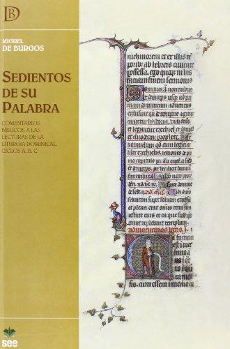 [9788482602318] Sedientos de su palabra