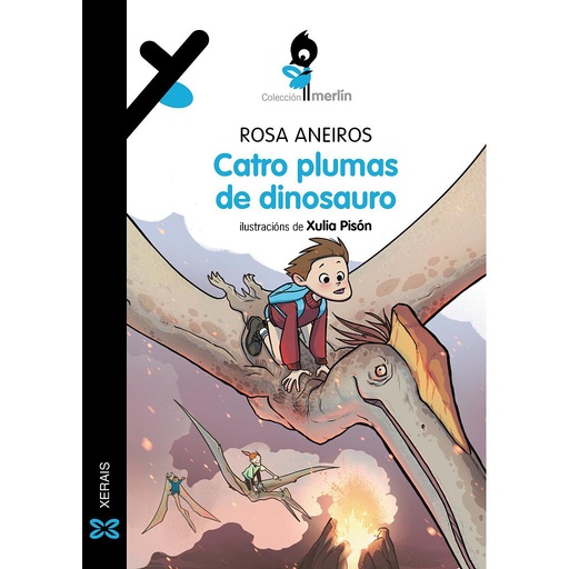 [9788411100755] Catro plumas de dinosauro