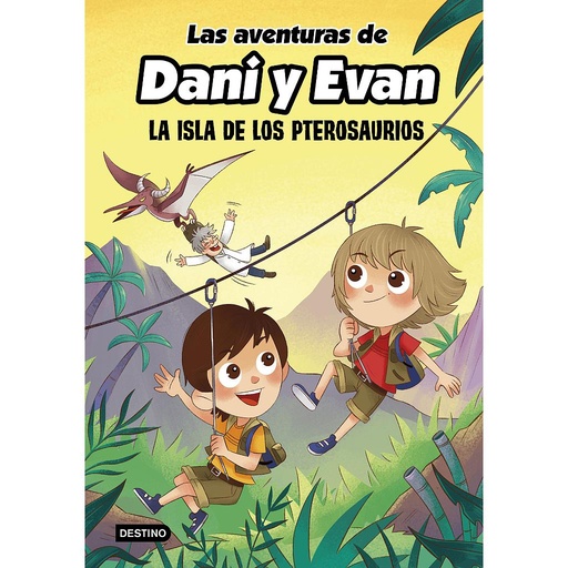 [9788408233817] Las aventuras de Dani y Evan. La isla de los pterosaurios